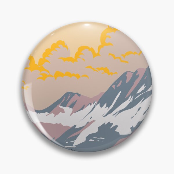 Item preview, Floe Lake in Kootenay National Park in British Columbia Canada WPA Poster Art designed and sold by patrimonio.