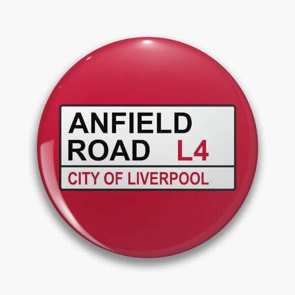 Item preview, Señal de calle del estadio de fútbol Liverpool Anfield Road designed and sold by DelfDesign.