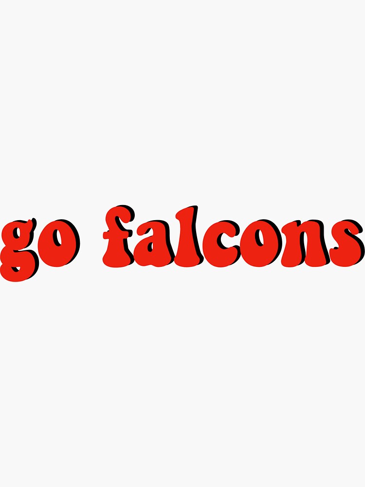 go atlanta falcons | Sticker