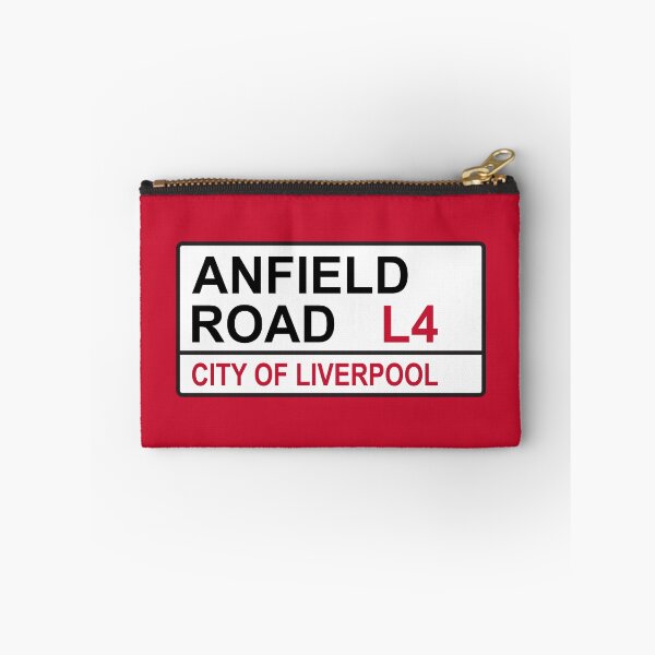 Item preview, Liverpool Anfield Road Football Street Sign designed and sold by DelfDesign.