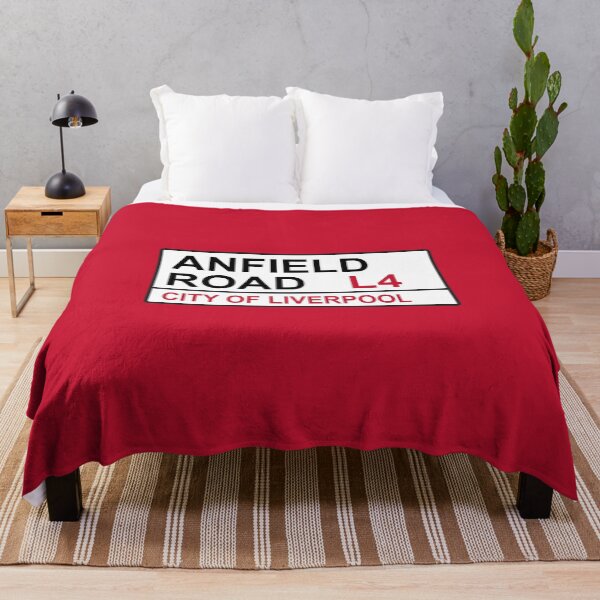 Item preview, Liverpool Anfield Road Football Street Sign designed and sold by DelfDesign.