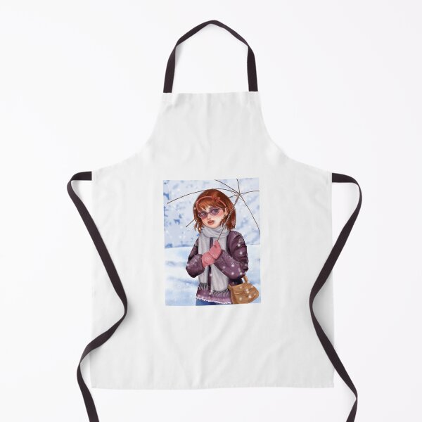 Item preview, Umbrella girl in snowy day designed and sold by sarashzt.
