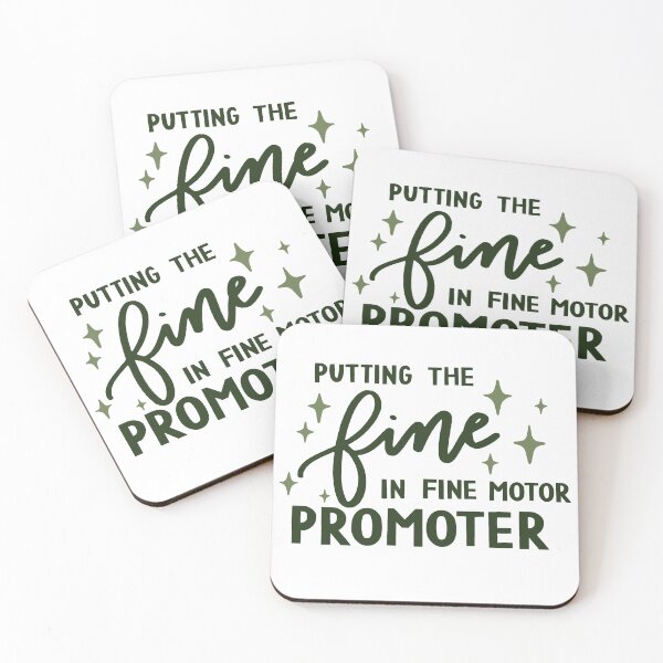 Item preview, Putting the fine in Fine motor promoter designed and sold by Allie Rockhill.