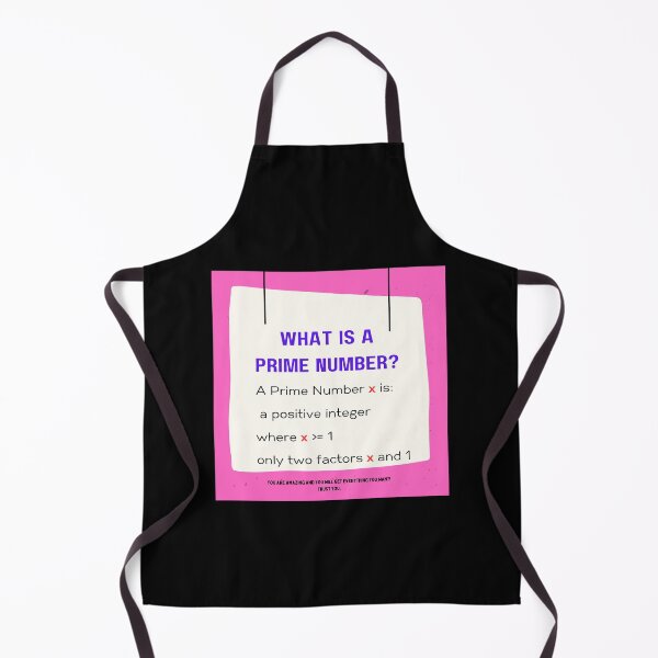 Item preview, What is a Prime Number? - Pink designed and sold by 743Designs.