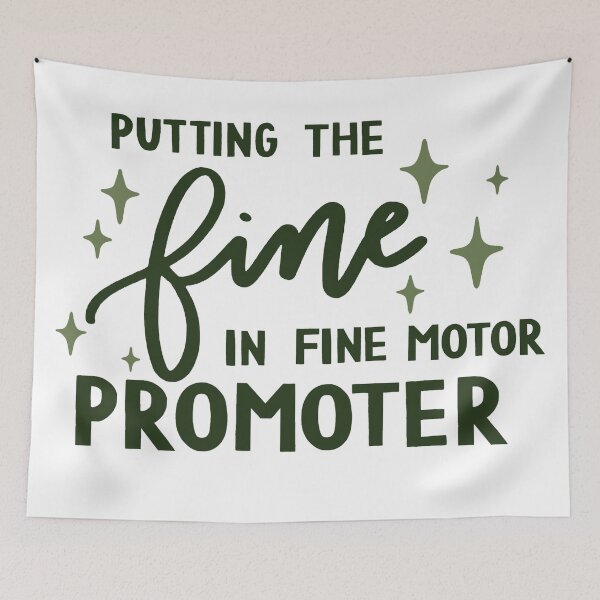Item preview, Putting the fine in Fine motor promoter designed and sold by Allie Rockhill.
