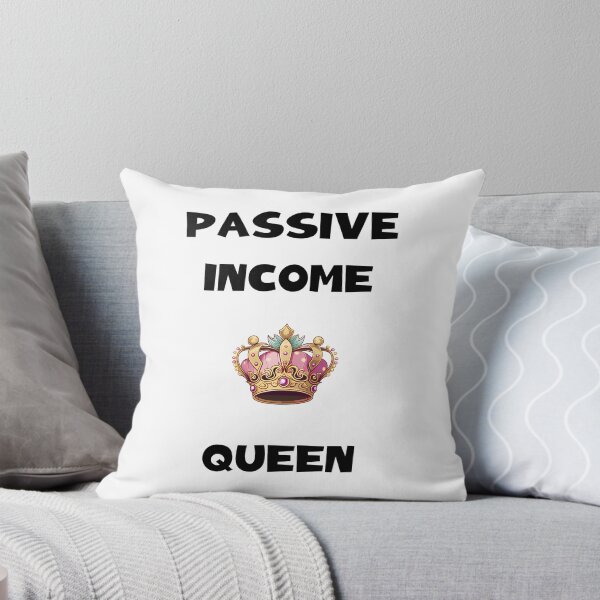 Item preview, Passive Income Queen Black Text designed and sold by CGSGraphics.