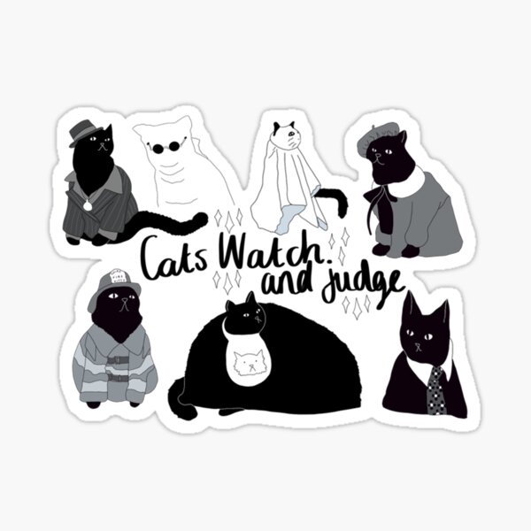 SALEM SABERHAGEN - SABRINA DIE JUGENDLICHE HEXE - KATZENUHR UND RICHTER Sticker