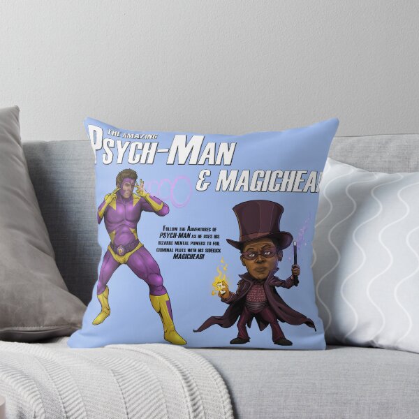Item preview, The Amazing Psych-Man & MagicHead designed and sold by MysteryBuff.