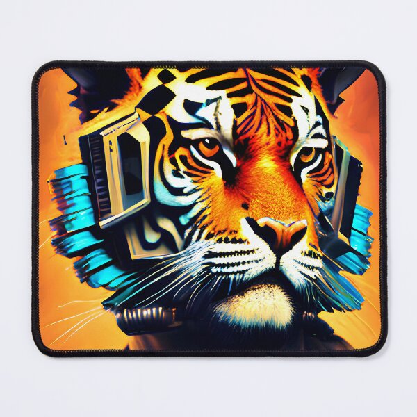 Item preview, A Steampunk Robotic Tiger designed and sold by atangerprints.