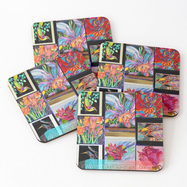 Item preview, Mike Grant art montage I designed and sold by Michael Grant.