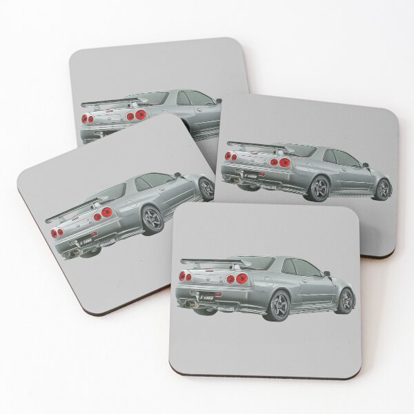 Item preview, Grey Nissan Skyline R34  designed and sold by Gile-Shop.