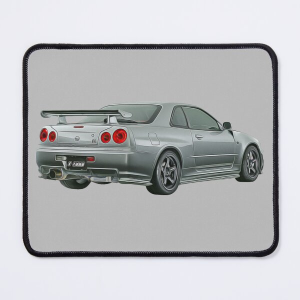 Item preview, Grey Nissan Skyline R34  designed and sold by Gile-Shop.