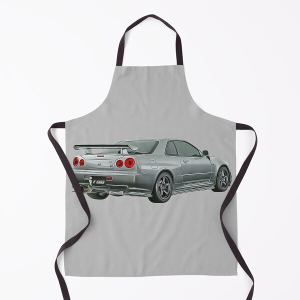 Item preview, Grey Nissan Skyline R34 designed and sold by Gile-Shop.