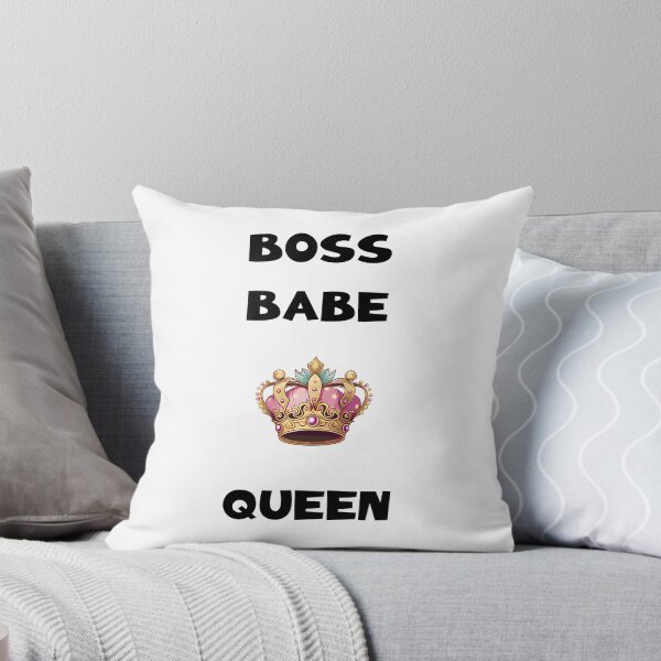 Item preview, Boss Babe Queen Black Text designed and sold by CGSGraphics.