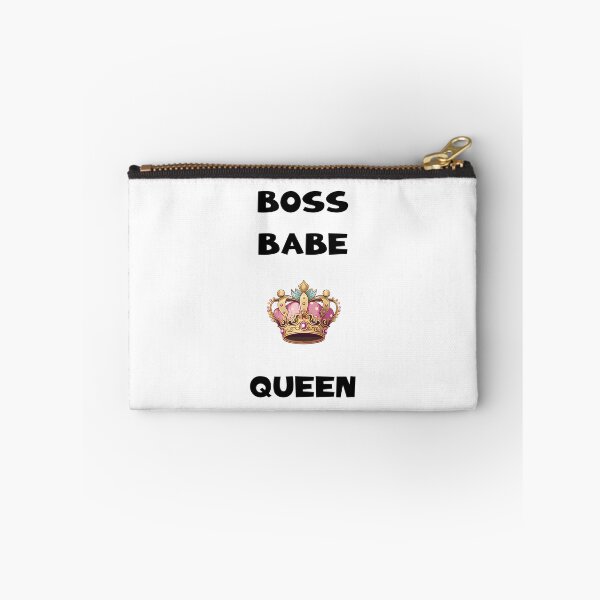 Item preview, Boss Babe Queen Black Text designed and sold by CGSGraphics.