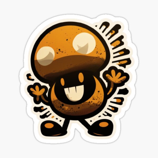 Cute mushroom sticker Sticker