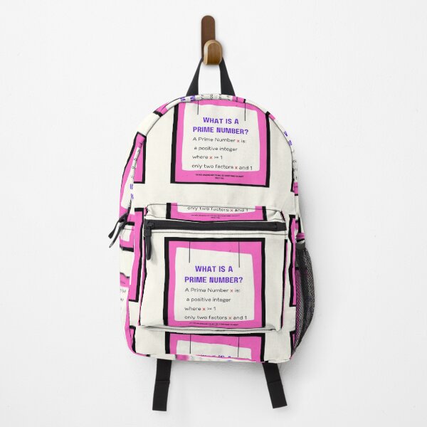 Item preview, What is a Prime Number? - Pink and Cream designed and sold by 743Designs.