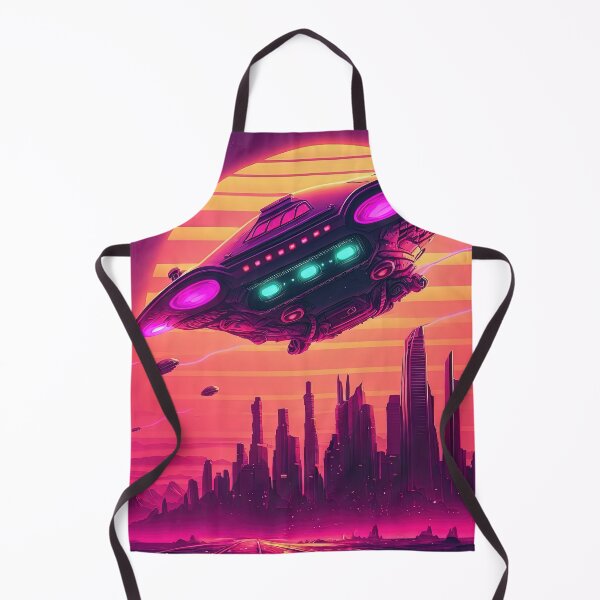 Item preview, Retro-Future Invasion: A Synthwave War of the Worlds designed and sold by Mullet Monkey.