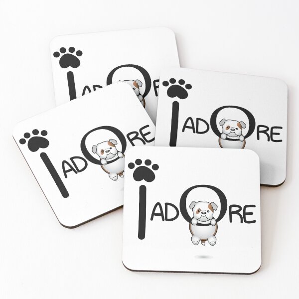 Item preview, I Adore Bulldog Puppies - Apparel designed and sold by LatinSaint.