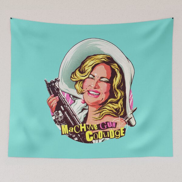Item preview, MACHINE GUN COOLIDGE designed and sold by nordacious.