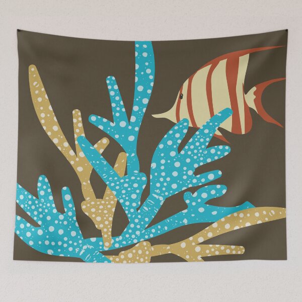 Item preview, fish and reef  designed and sold by kim tang.