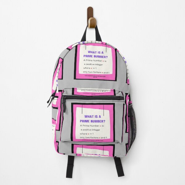 Item preview, What is a Prime Number? - Pink and Gray designed and sold by 743Designs.