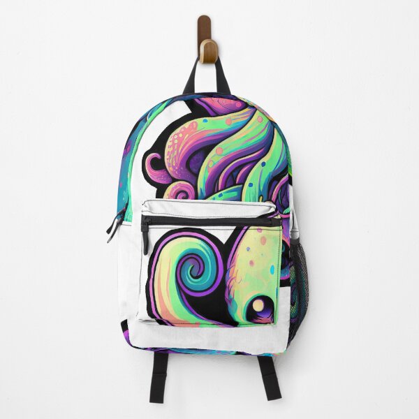Item preview, Cute Pastel Cthulhu Art in Green and Purple designed and sold by Paintybee.