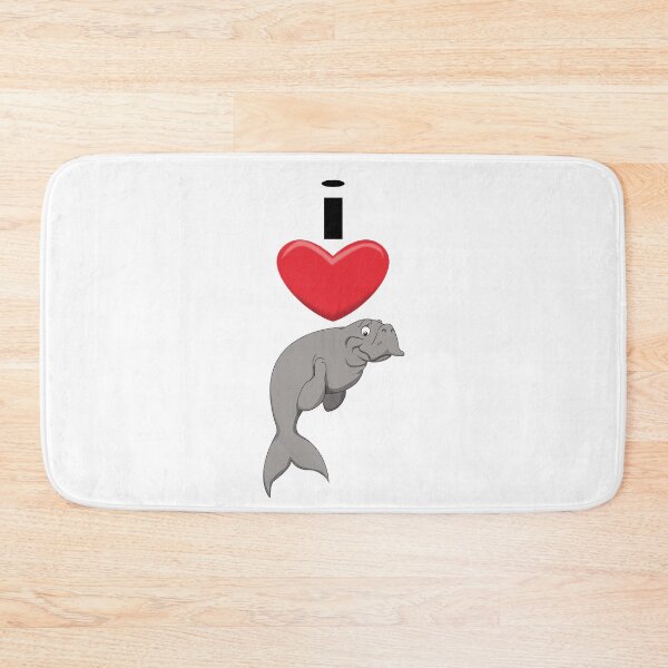 Item preview, I Heart Dugongs designed and sold by wickedcartoons.