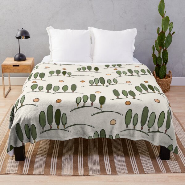 Item preview, Tuscany sunshine and conifers designed and sold by FrancesPoff.
