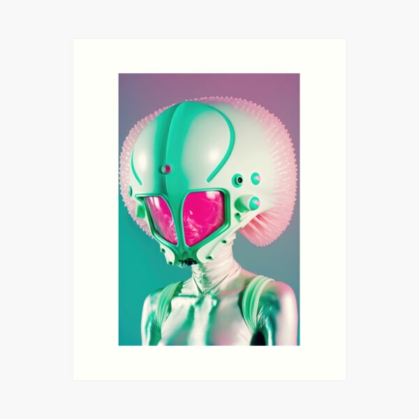 Aperçu de l'œuvre Vapor Alien N°4 créée et vendue par Gom-Tollum.
