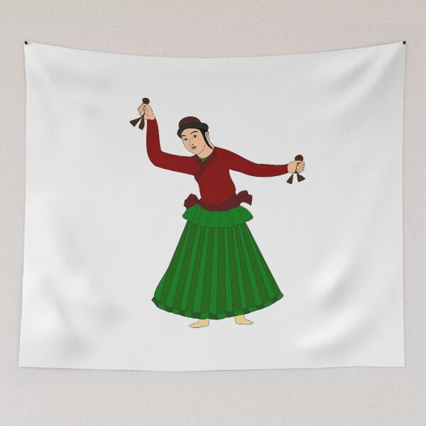 Item preview, Persian girl dancing - Persian (iranian) design designed and sold by Persian Pride Official.