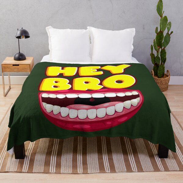Item preview, Funny mouth Hey Bro designed and sold by AEROSPACE-IND.