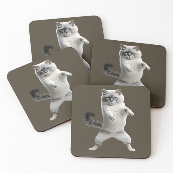 Aperçu de l'œuvre Musique populaire avec un chat dansant pour un effet comique créée et vendue par THANKS4BUYING ⭐⭐⭐⭐⭐.