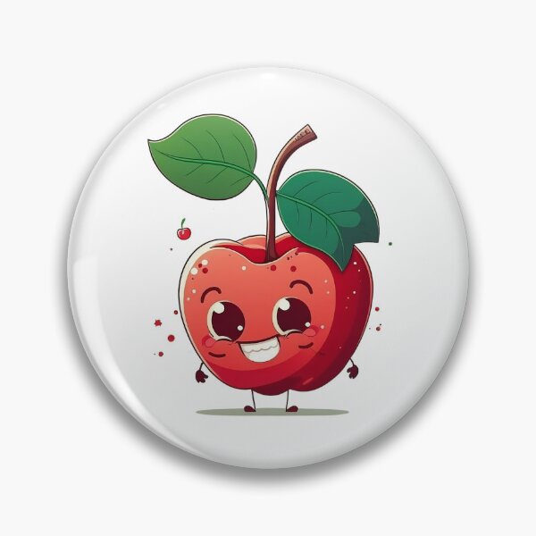 Item preview, Cute Apple - Kawaii Fruit designed and sold by Imwa.