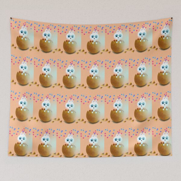 Item preview, Easter rabbit and egg designed and sold by BrandHaifa.