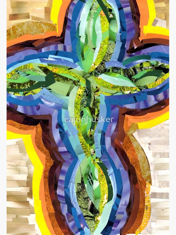 "Rainbow Cross" Poster by cajunhusker Redbubble