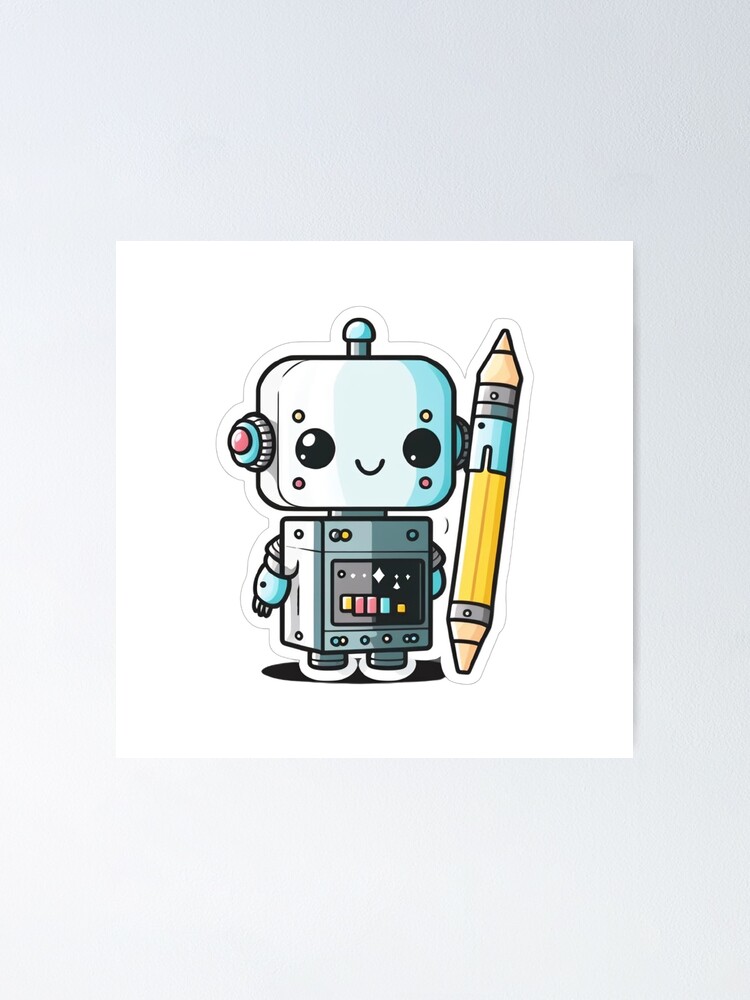 Robot Soft Pencil Case for Kids