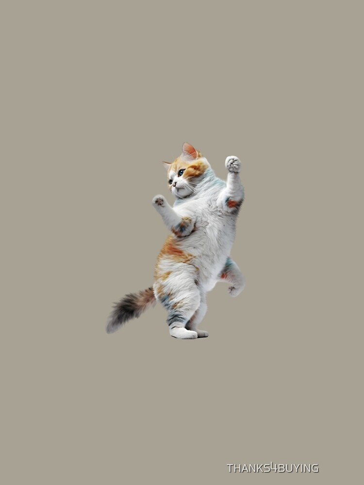 Funny Pop Music Cat Dancing Sticker for Sale by THANKS4BUYING