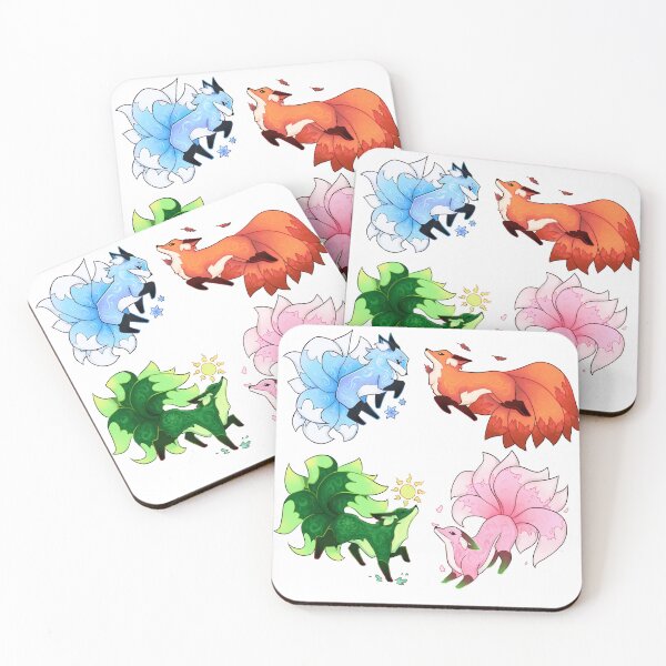 Item preview, Four Seasons Kitsune Fox designed and sold by ChaiLily.