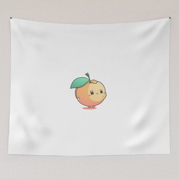 Item preview, Cute Peach - Kawaii Fruit designed and sold by Imwa.