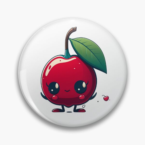 Item preview, Cute Cherry - Kawaii Fruit designed and sold by Imwa.