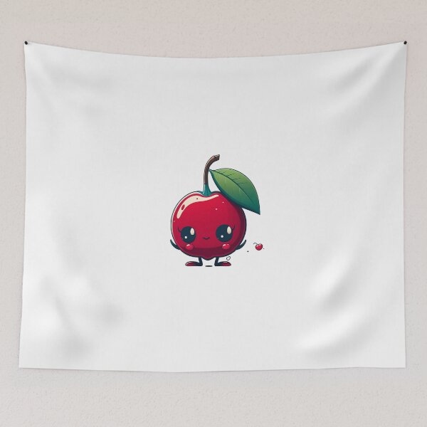 Item preview, Cute Cherry - Kawaii Fruit designed and sold by Imwa.