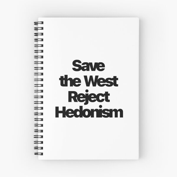 Item preview, Save the West reject Hedonism designed and sold by IsraWiss.