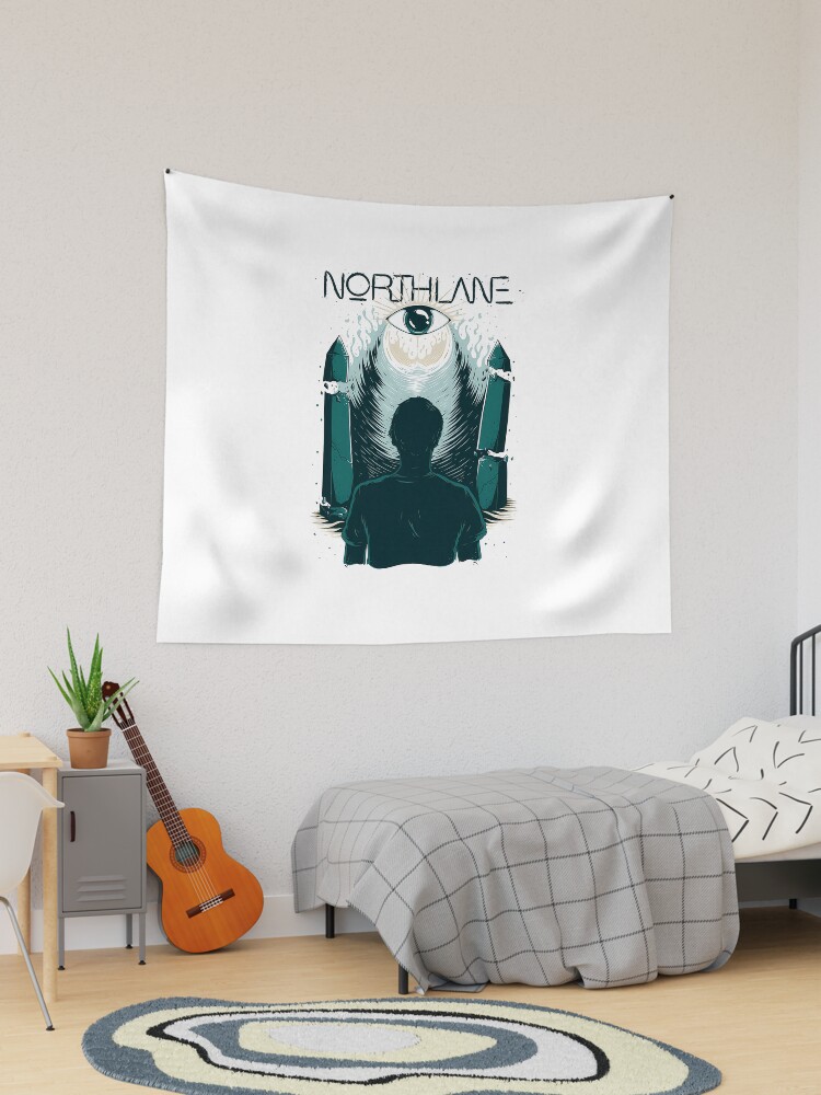 Metal discount band tapestry