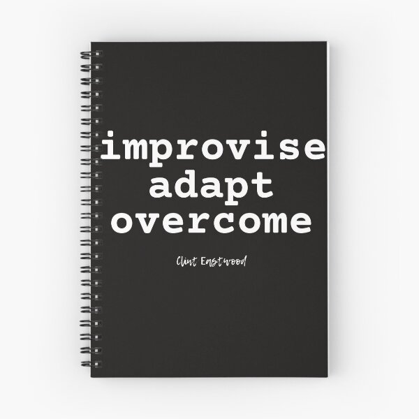 Item preview, Improvise. Adapt. Overcome designed and sold by EverythingMaria.