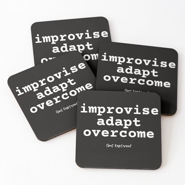 Item preview, Improvise. Adapt. Overcome designed and sold by EverythingMaria.