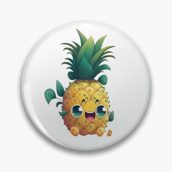 Item preview, Cute Pineapple - Kawaii Fruit designed and sold by Imwa.