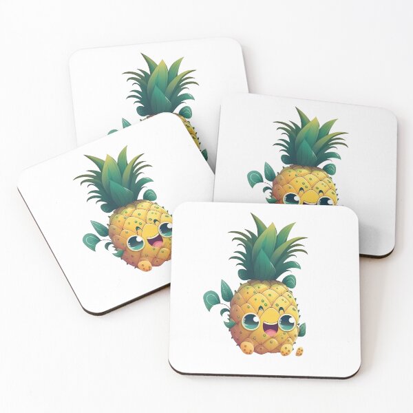 Item preview, Cute Pineapple - Kawaii Fruit designed and sold by Imwa.