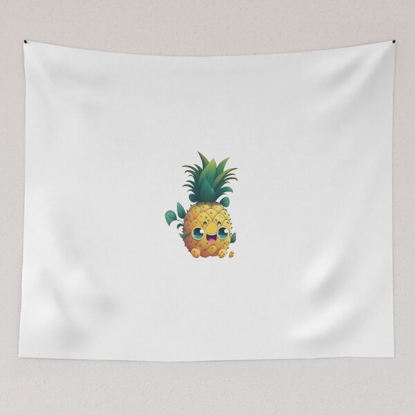 Item preview, Cute Pineapple - Kawaii Fruit designed and sold by Imwa.