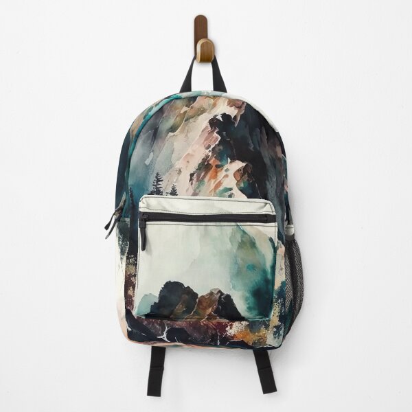 Item preview, Mountain Landscape in Abstract Watercolor Painting Style designed and sold by Atkisson.
